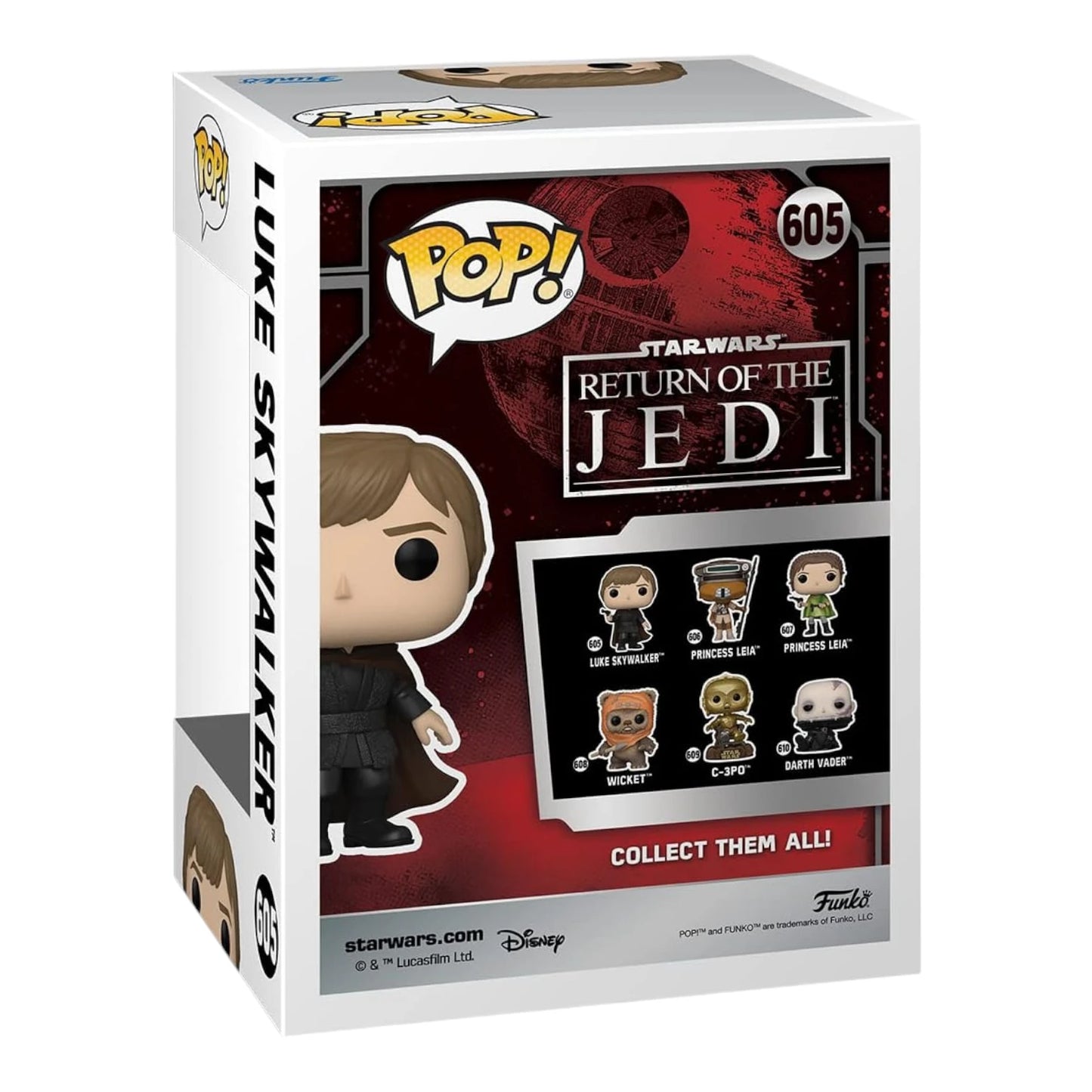 Funko Pop! - Star Wars - Le Retour Du Jedi - Luke [605]