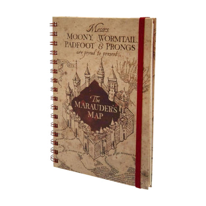 Cahier A5 Harry Potter - La Carte du Maraudeur