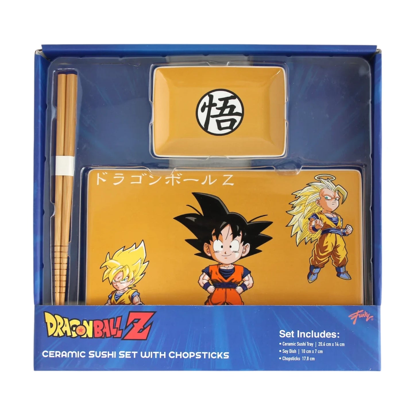 Set à Sushi Dragon Ball Z - Goten, Goku, Trunks