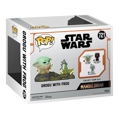 Funko Pop! Deluxe - The Mandalorian - Grogu avec Grenouille [720]