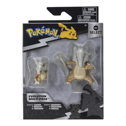 Figurine Pokémon - Osselait, Ossatueur - Multipack Evolution