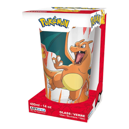 Verre Pokémon - Dracaufeu 400ml