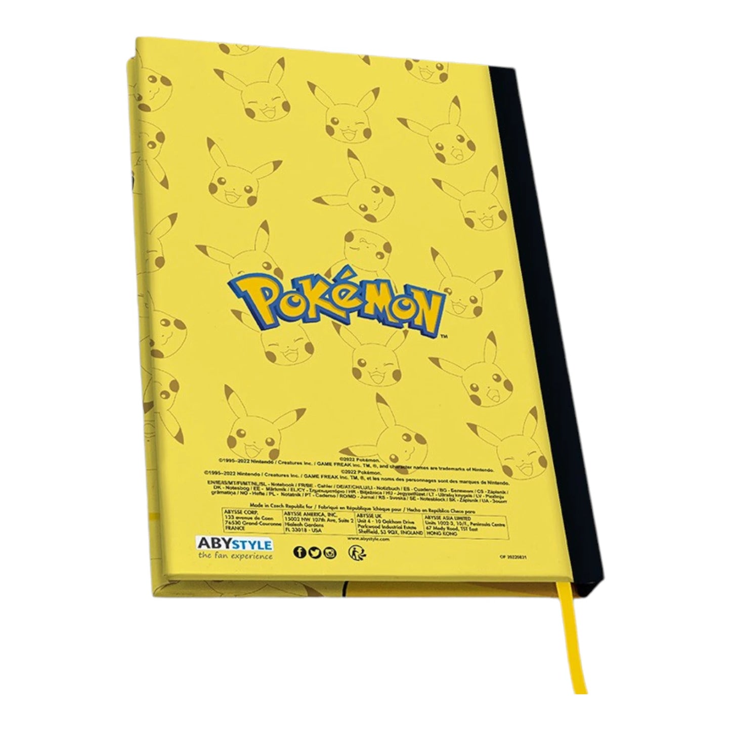 Cahier A5 Pokémon - Pikachu