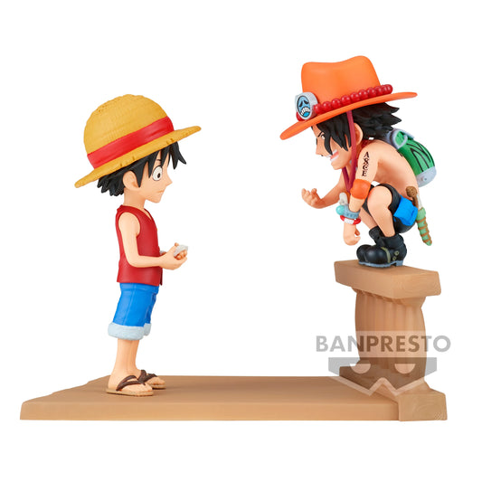 Figurine One Piece - Monkey D. Luffy & Portgas D. [Banpresto]